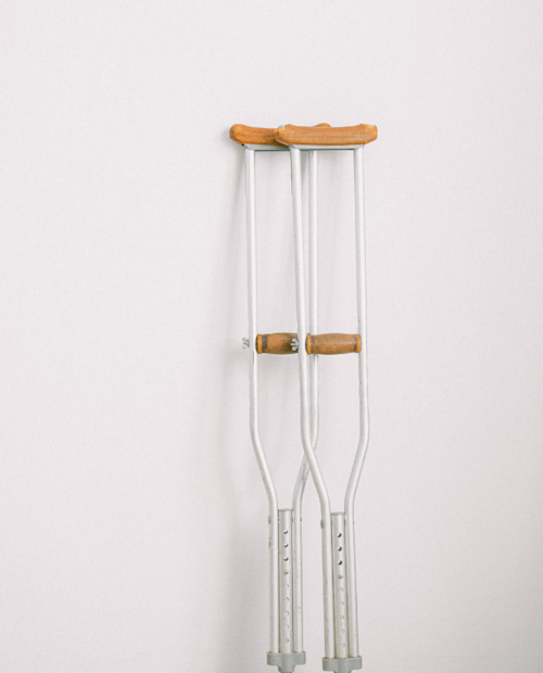 Crutches for Injury Rehab