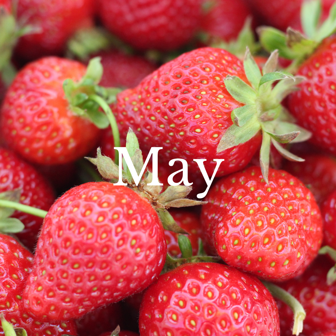 May is all about Strawberries