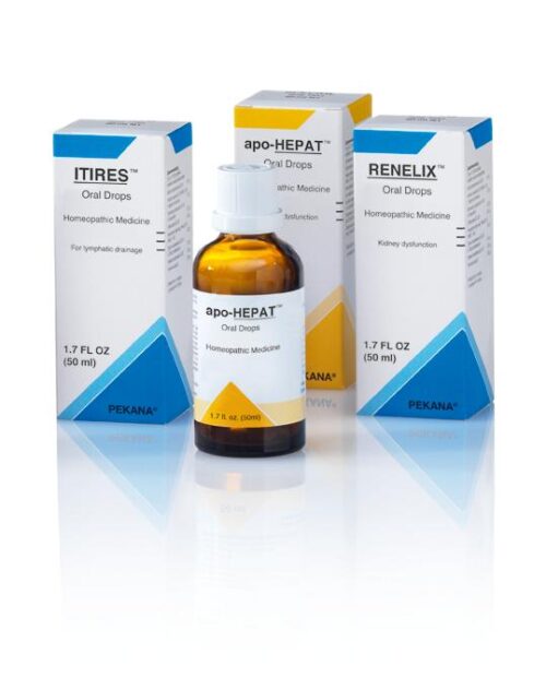 Pekana Basic Detox Kit with Renelix, ITIRES, and apo-HEPAT