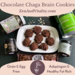 Chocolate Chaga Brain Cookies