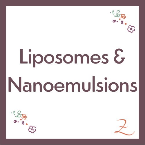 Liposomal and Nanoemulsions